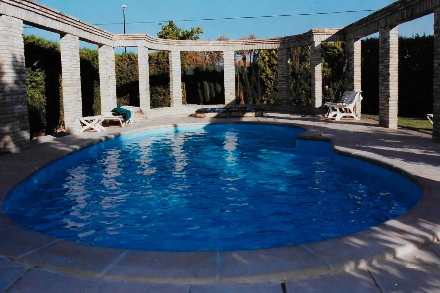 Swimming pool of Houses for sale in Zaragoza  with Air Conditioner, Heating and Private garden