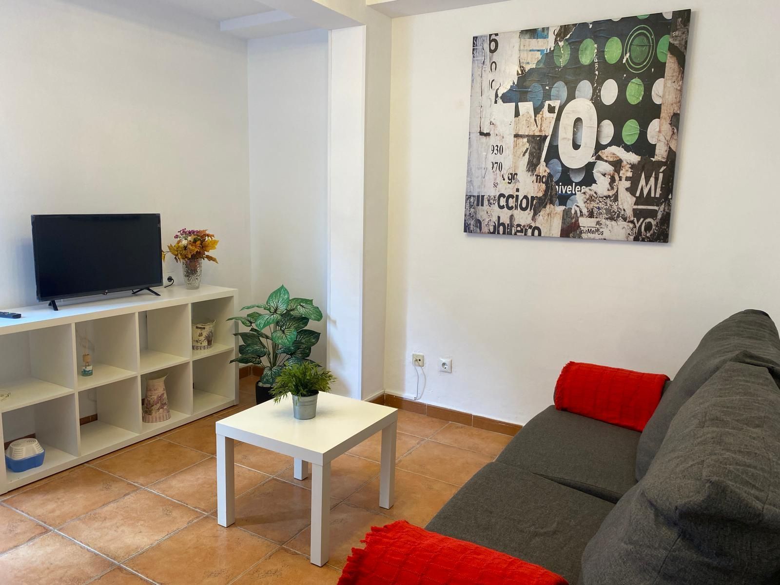 Living room of Flat to rent in La Línea de la Concepción  with Furnished