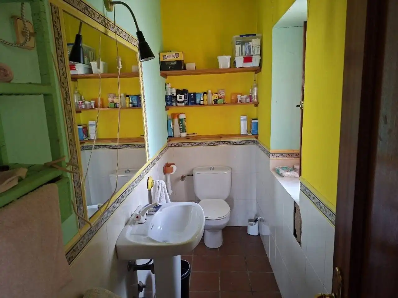 Bany de Casa o xalet en venda en Cartagena amb Jardí privat