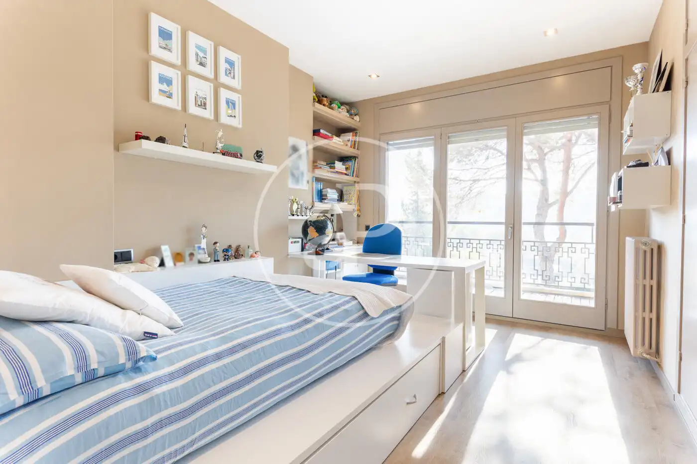 Bedroom of Houses for sale in Sant Cugat del Vallès  with Air Conditioner, Heating and Private garden