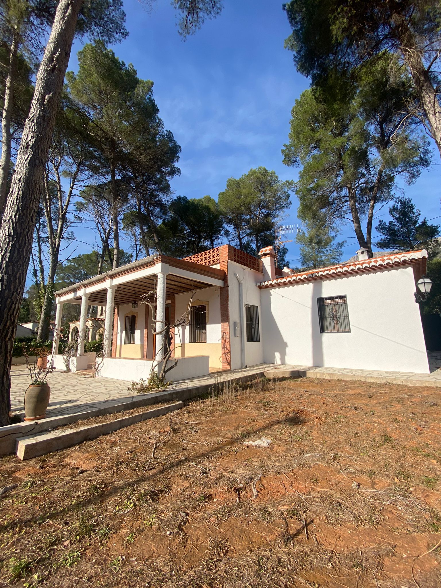 Exterior view of House or chalet for sale in Barx  with Private garden and Terrace