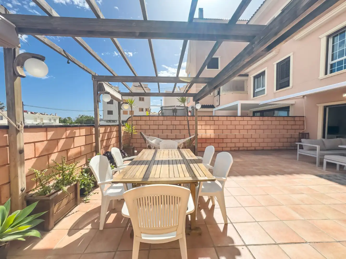 Terraza de Dúplex de alquiler en Santa Pola con Terraza, Trastero y Piscina