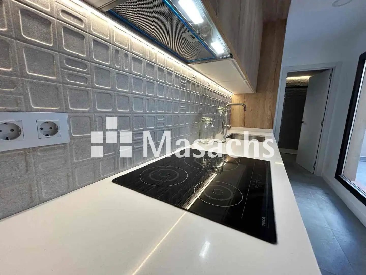 Cocina de Casa adosada en venta en Terrassa con Aire acondicionado, Calefacción y Jardín privado