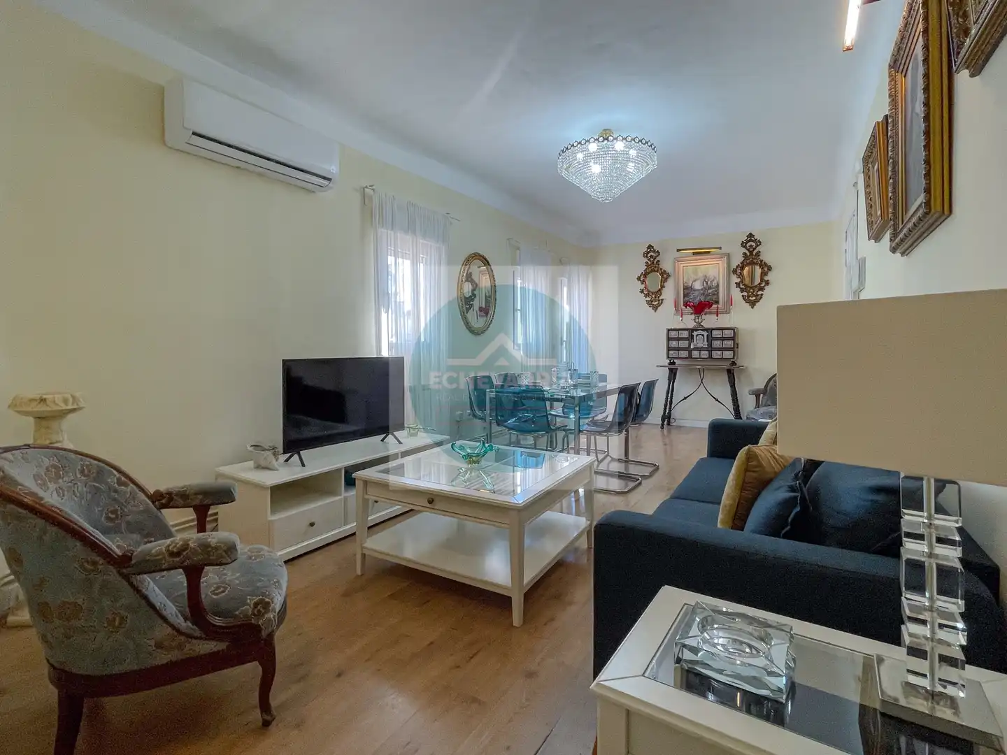 Living room of Attic for rent in Madrid  with Air Conditioner, Heating and Terrace
