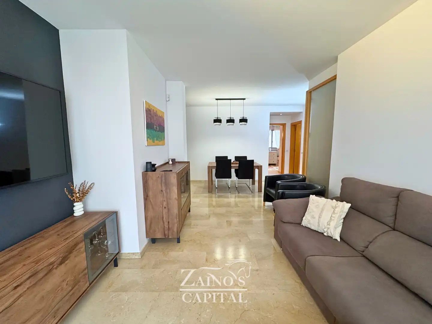 Living room of Flat for sale in Pollença  with Air Conditioner