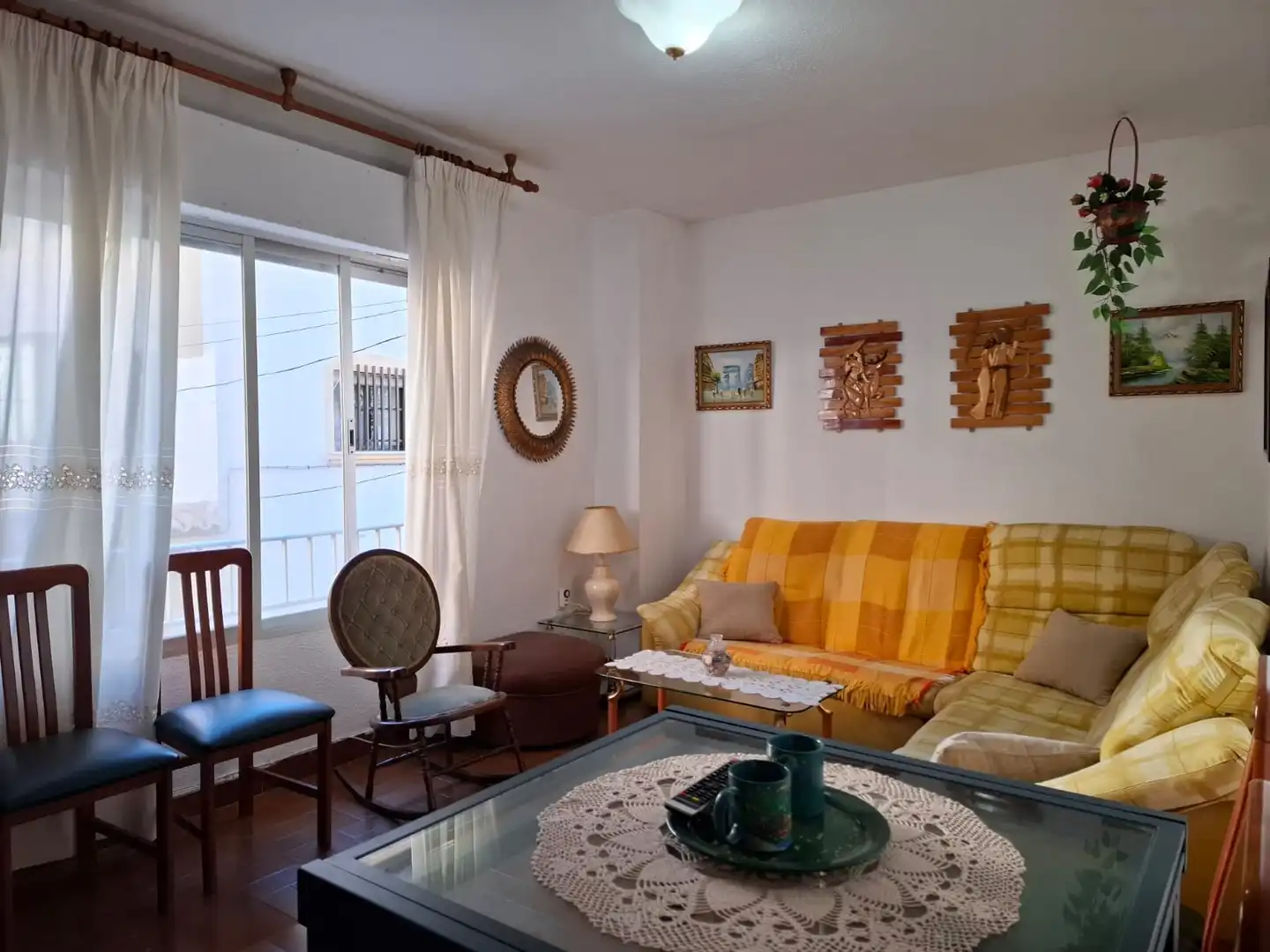 Living room of Flat for sale in Torrenueva Costa  with Furnished