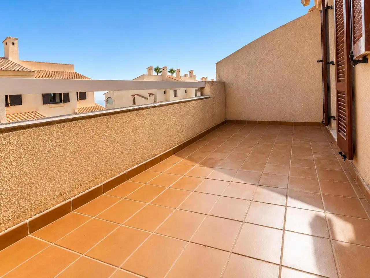 Terrace of Detached homes for sale in Santa Pola  with Air Conditioner, Private garden and Parquet flooring