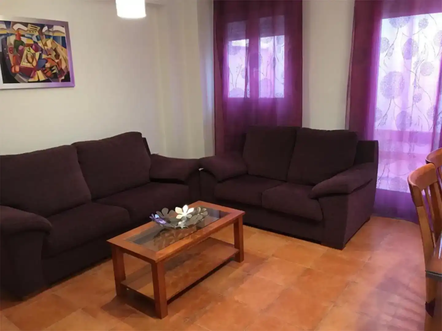 Sala d'estar de Casa adosada en venda en Riópar amb Traster, Moblat i Balcó