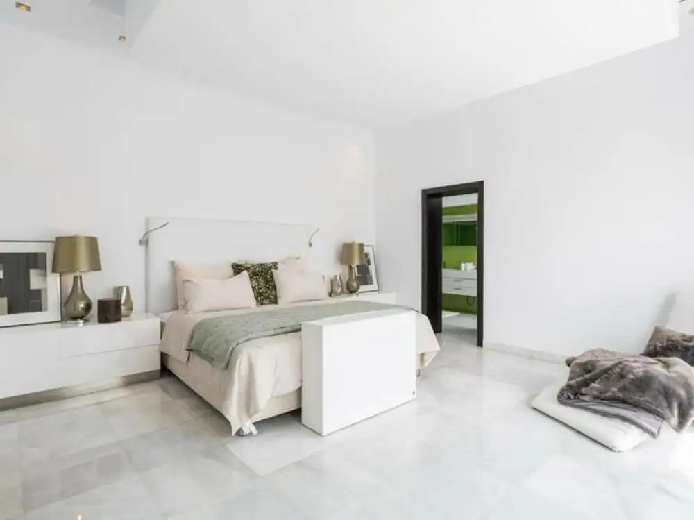 Bedroom of Houses for rent in Marbella  with Air Conditioner, Private garden and Terrace
