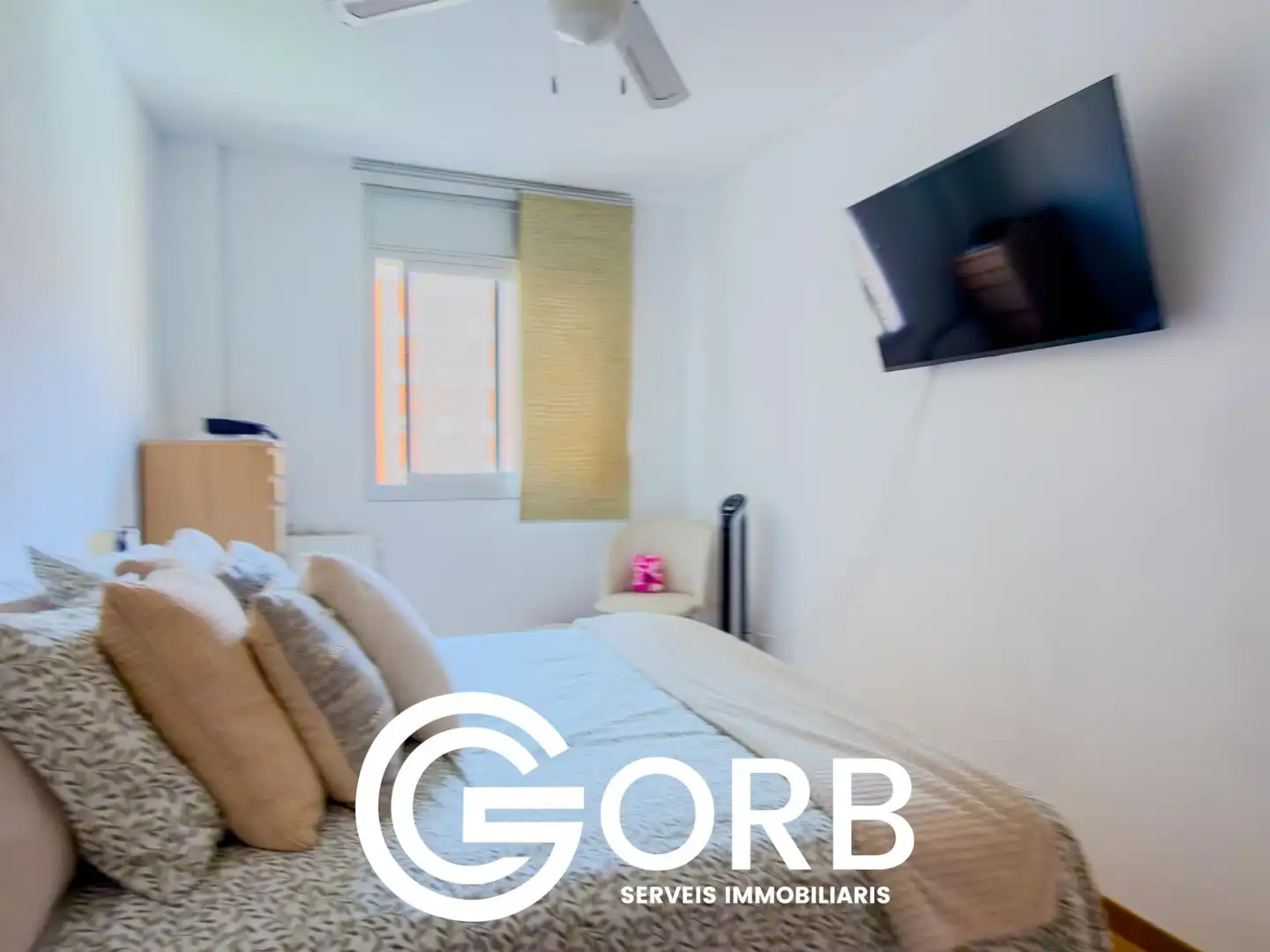 Bedroom of Flat for sale in Mataró  with Air Conditioner, Heating and Private garden