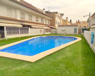 Swimming pool of House or chalet for sale in  Albacete Capital  with Air Conditioner, Terrace and Swimming Pool