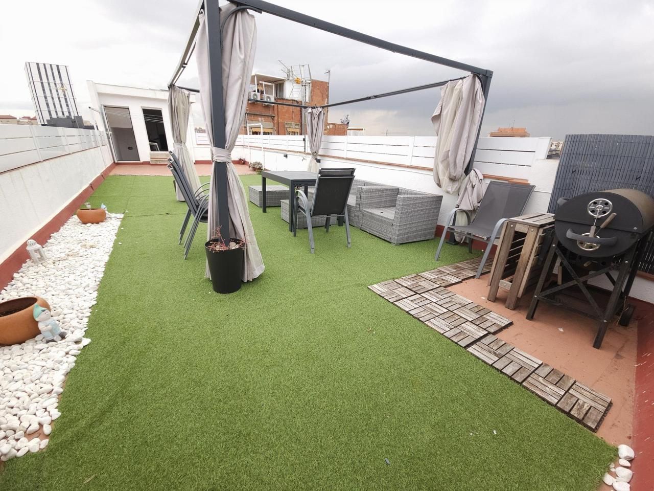 Terrace of Single-family semi-detached for sale in Sant Joan Despí  with Private garden and Terrace