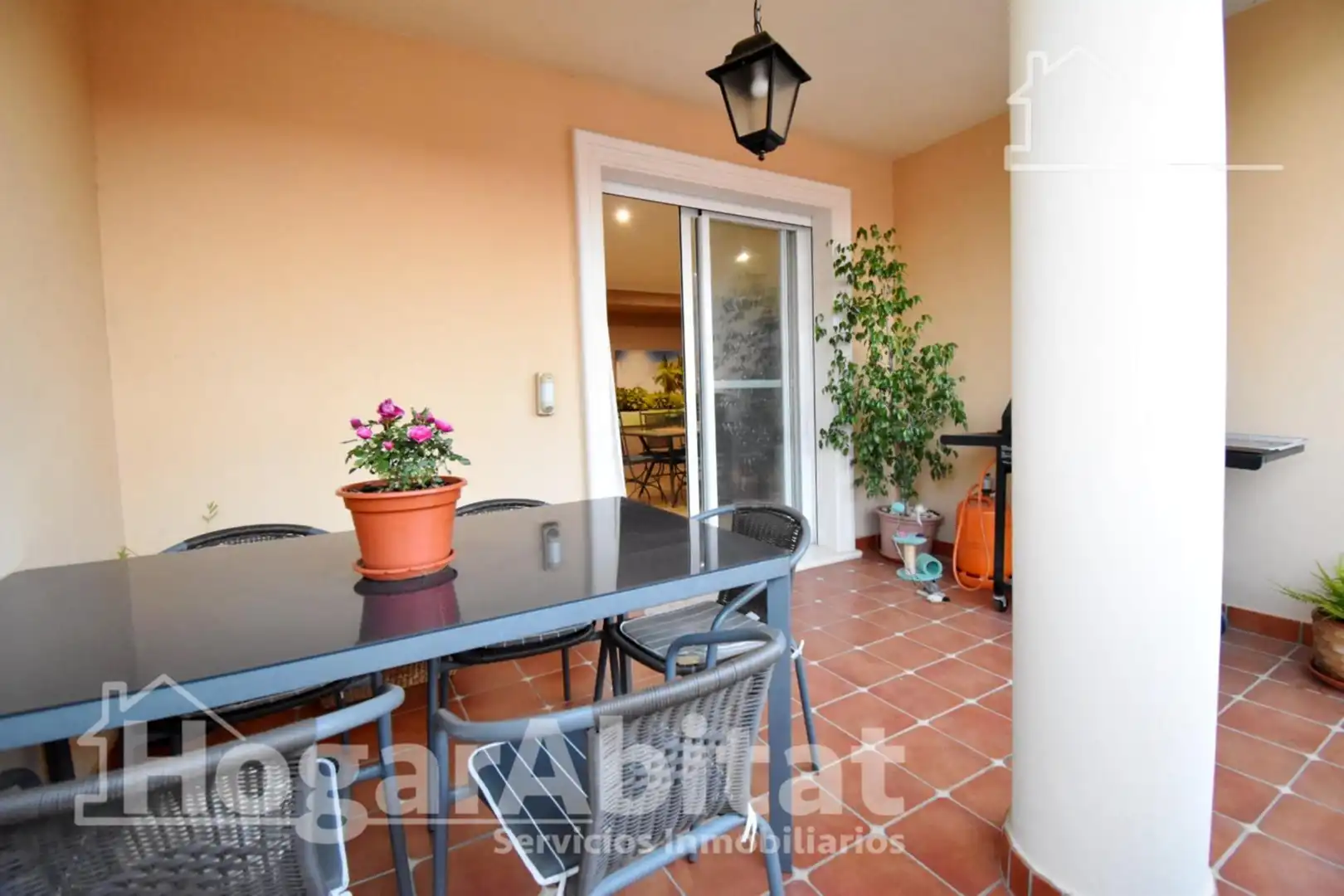Garden of Houses for sale in Almoines  with Air Conditioner, Heating and Terrace