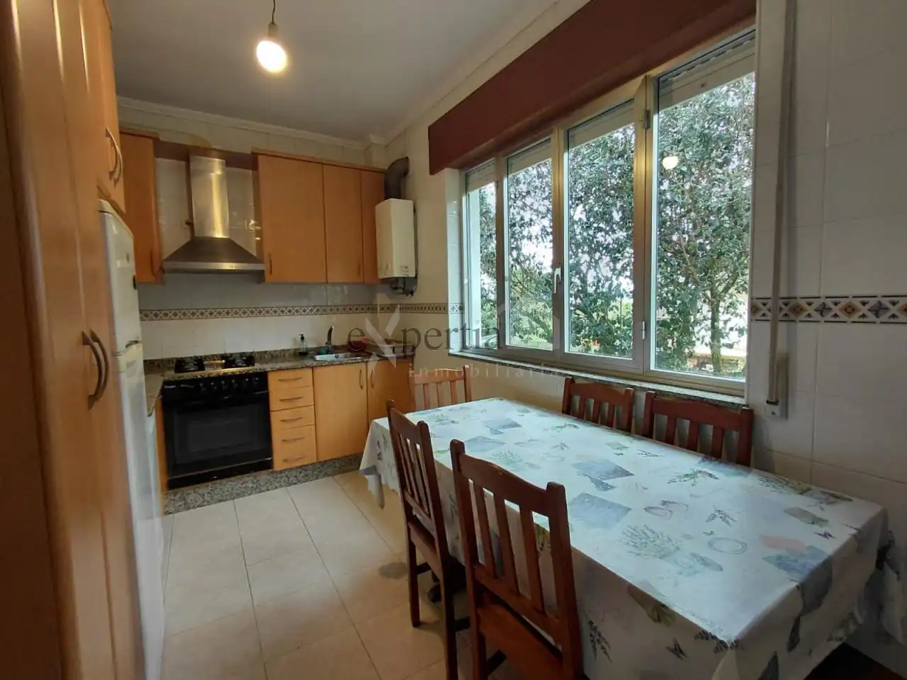 Kitchen of Flat for rent in Boiro  with Heating and Furnished