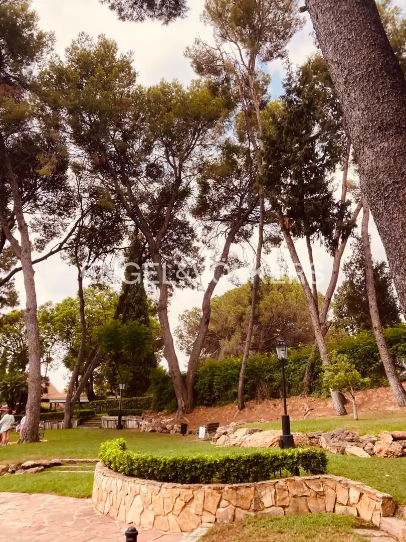 Vista exterior de Casa o chalet de alquiler en Rocafort con Aire acondicionado, Calefacción y Jardín privado