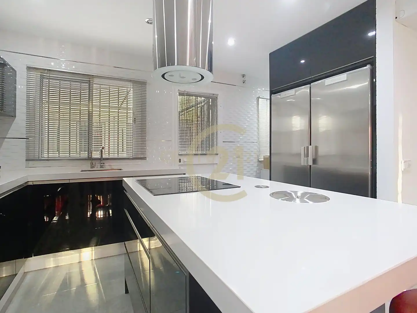 Cocina de Apartamento en venta en Álora con Aire acondicionado, Alarma y Piscina comunitaria