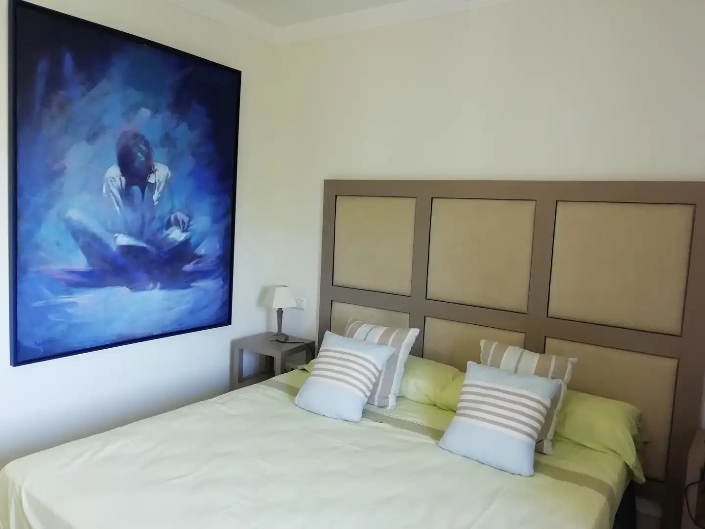 Schlafzimmer von Maisonette zum Verkauf in Marbella mit Klimaanlage, Terrasse und Abstellraum