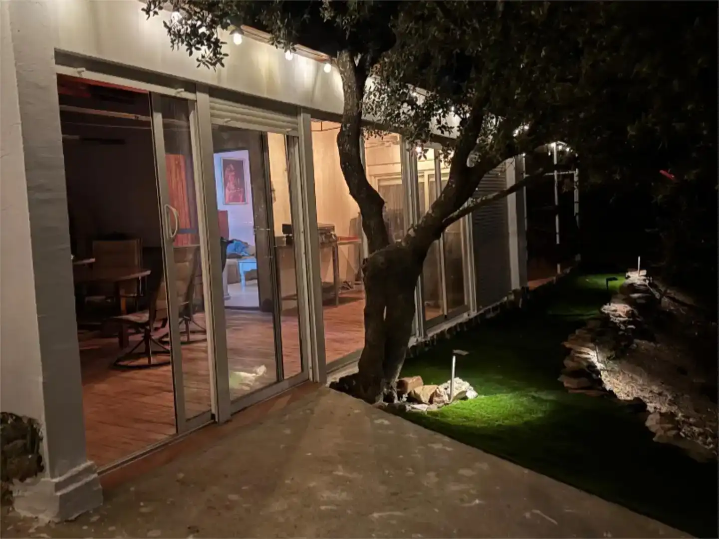 Terraza de Finca rústica en venta en El Madroño con Aire acondicionado, Jardín privado y Parquet