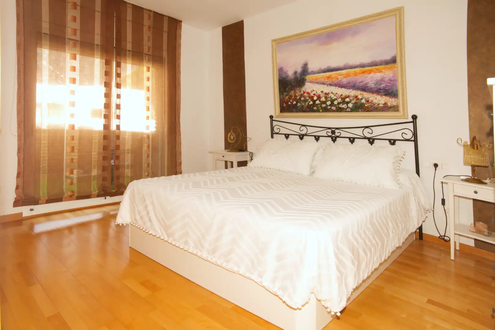 Bedroom of Detached homes for sale in Sant Quirze del Vallès  with Heating, Private garden and Parquet flooring