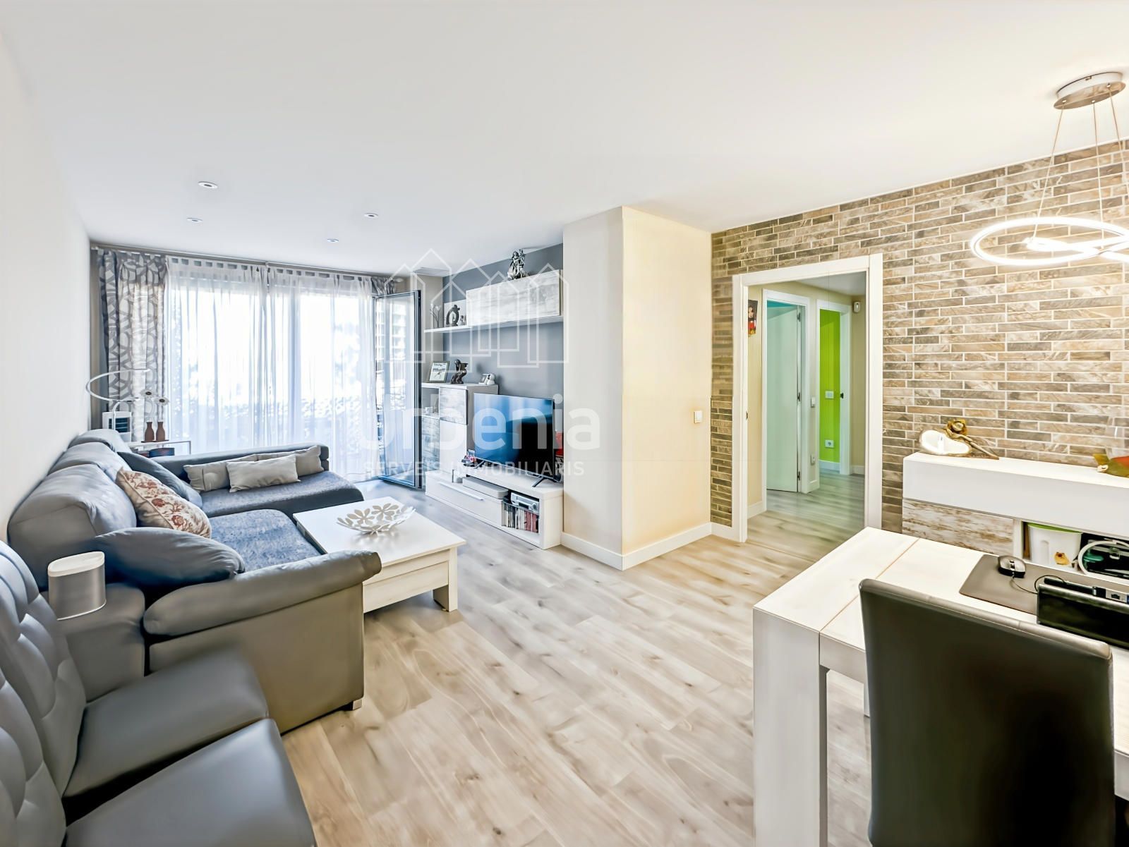 Living room of Flat for sale in Badalona  with Swimming Pool and Community pool