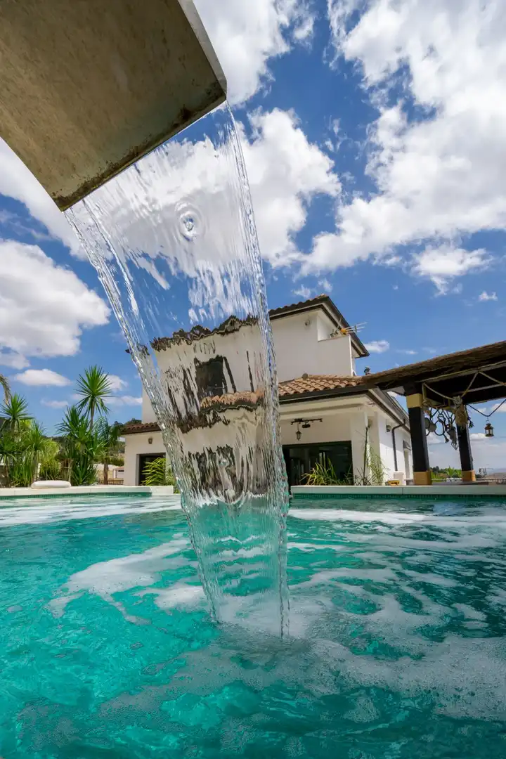 Piscina de Casa o xalet en venda en Casarabonela amb Calefacció, Jardí privat i Terrassa