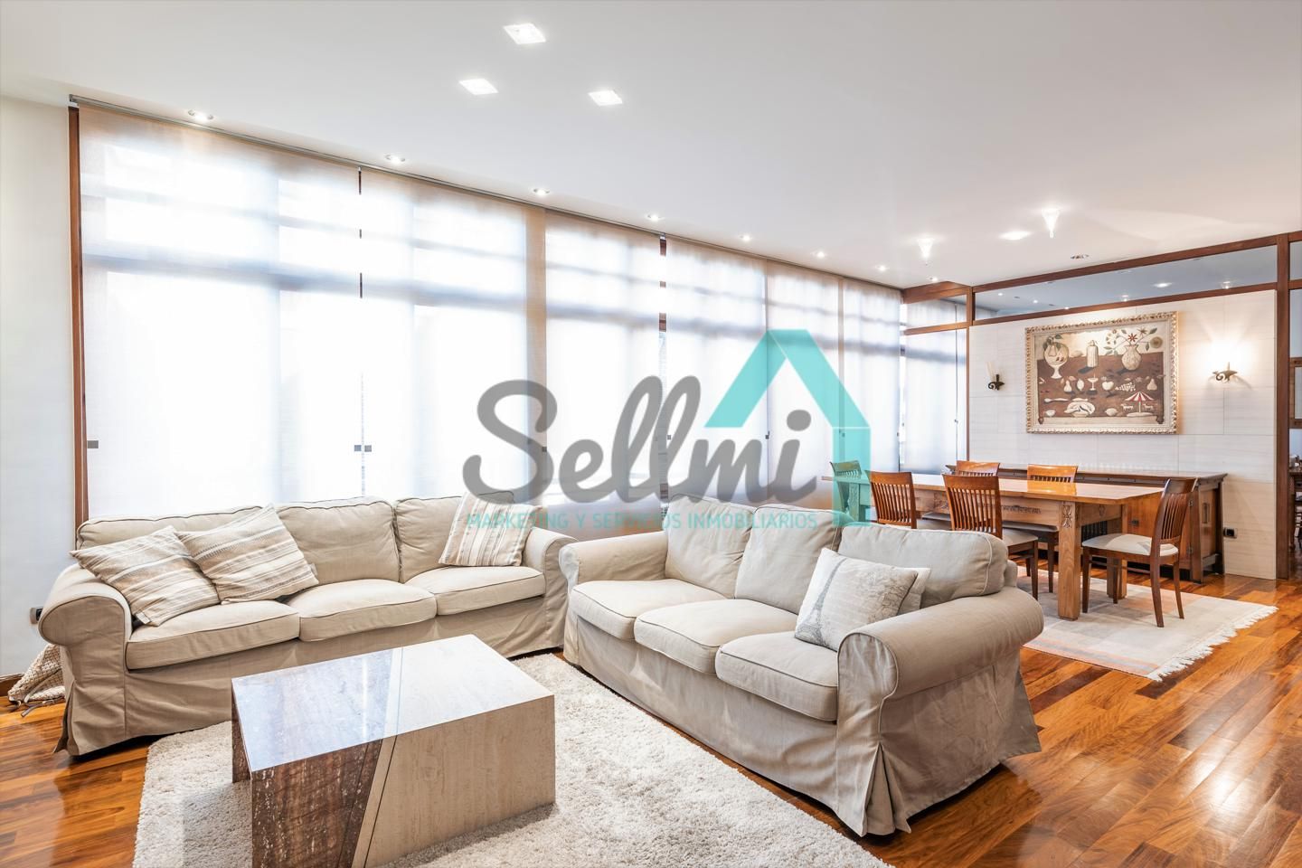 Living room of Duplex for sale in Oviedo   with Heating and Parquet flooring