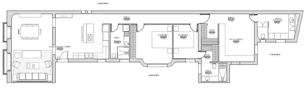 Flat for sale in Barrio de Salamanca