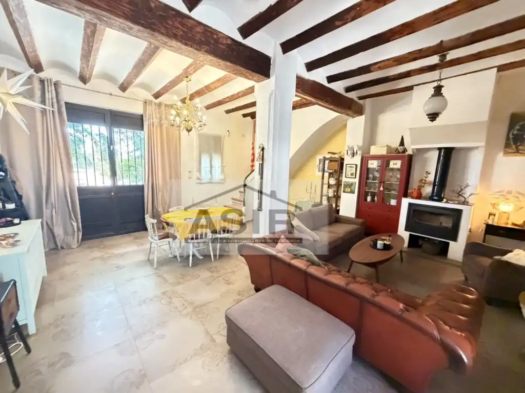 Sala de estar de Casa o chalet en venta en Alzira con Terraza y Piscina