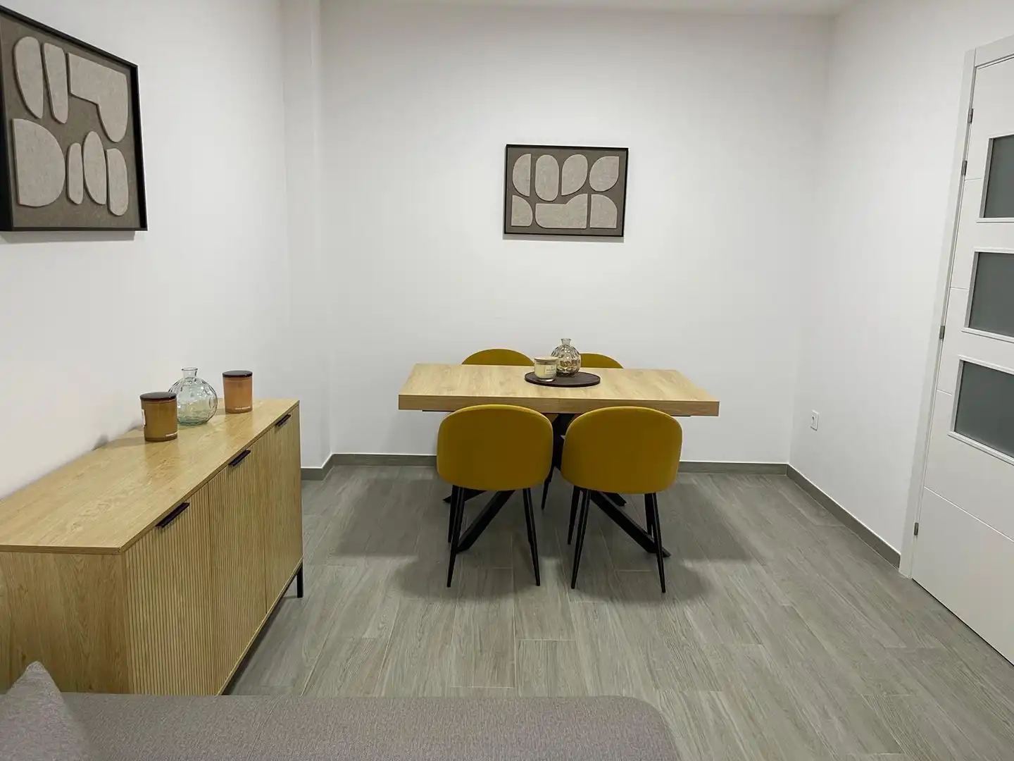 Esszimmer von Wohnung zur Miete in La Rinconada mit Klimaanlage, Heizung und Terrasse