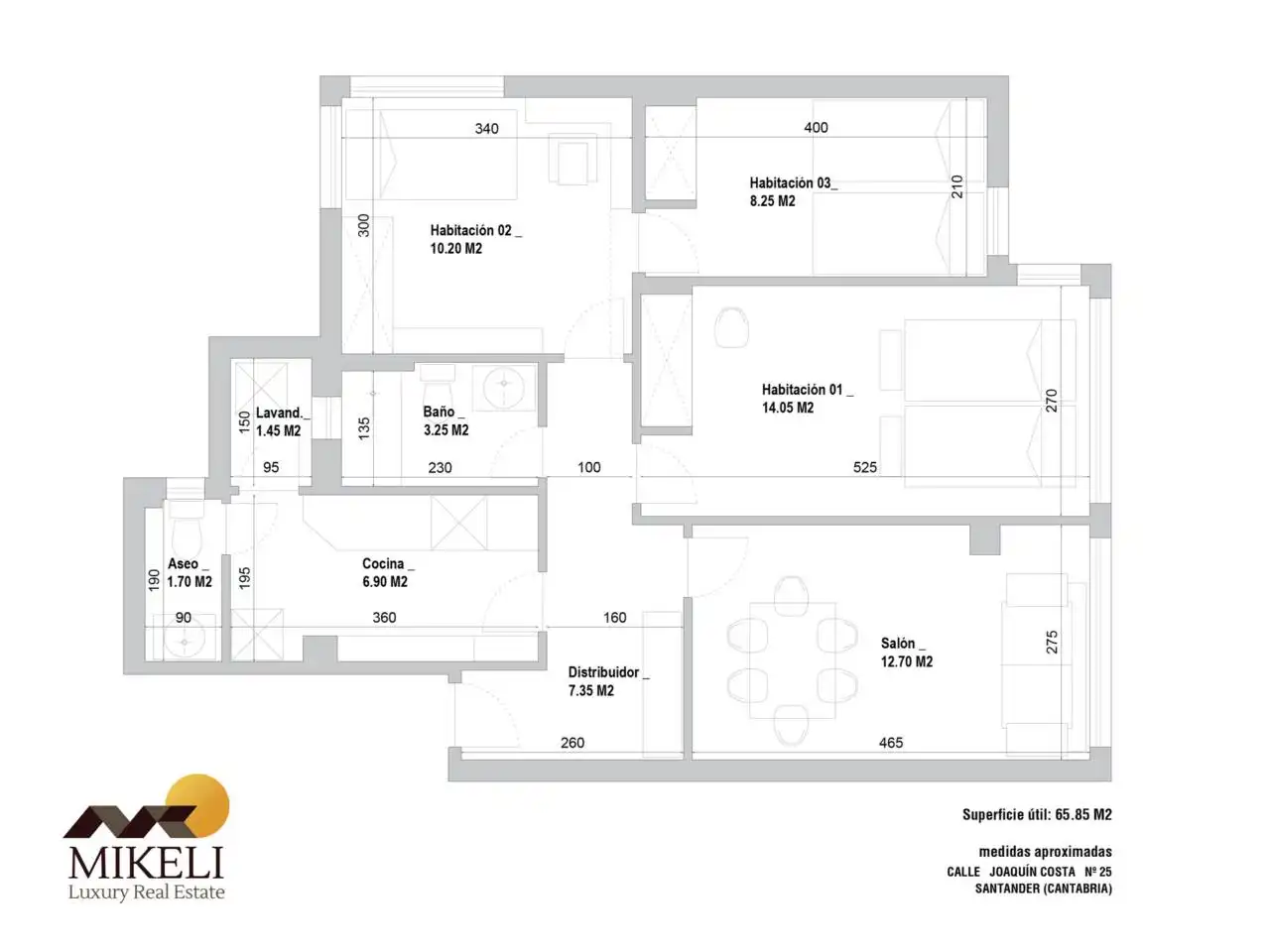 Flat for rent in Calle Joaquín Costa, El Sardinero