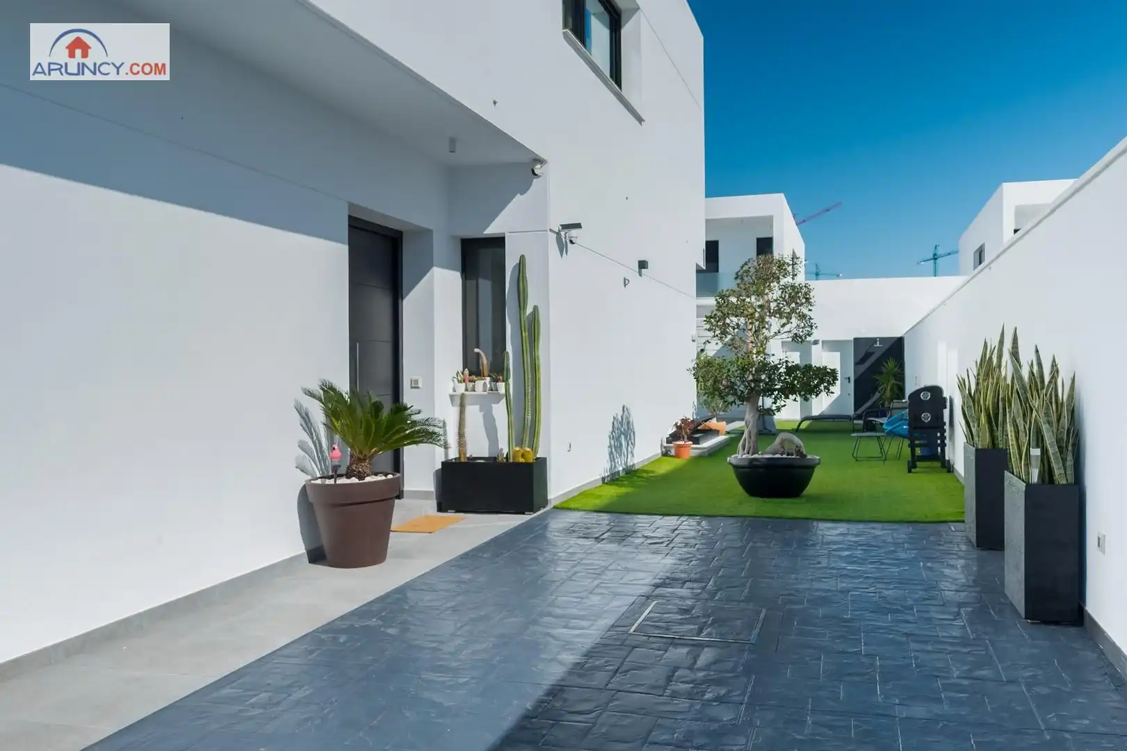 Terraza de Casa adosada en venta en Dos Hermanas con Aire acondicionado, Jardín privado y Terraza