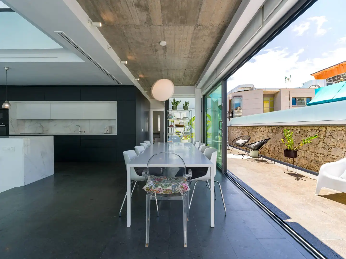 Terrassa de Casa o xalet en venda en Las Palmas de Gran Canaria amb Aire condicionat, Terrassa i Balcó