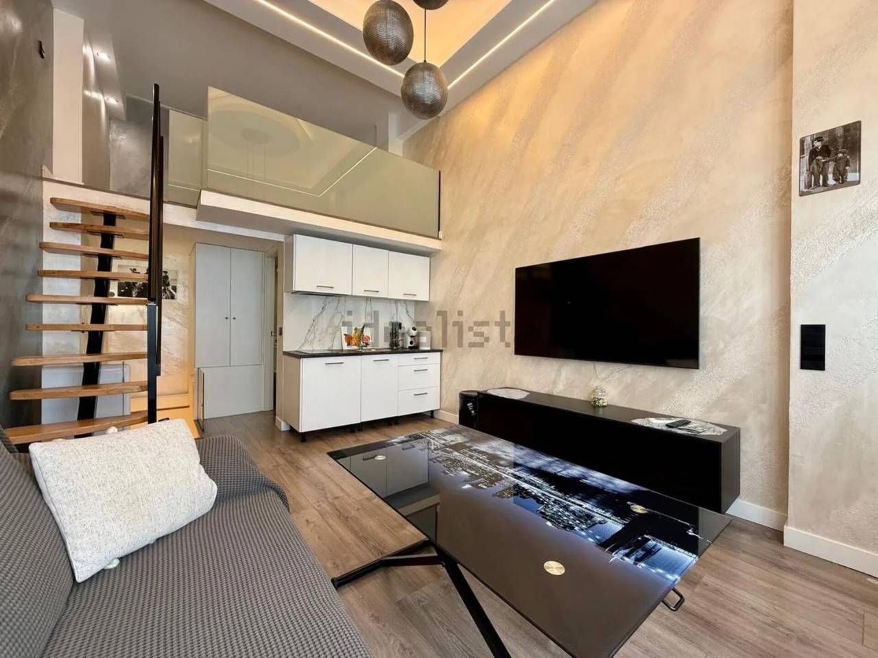 Sala d'estar de Estudi en venda en Terrassa