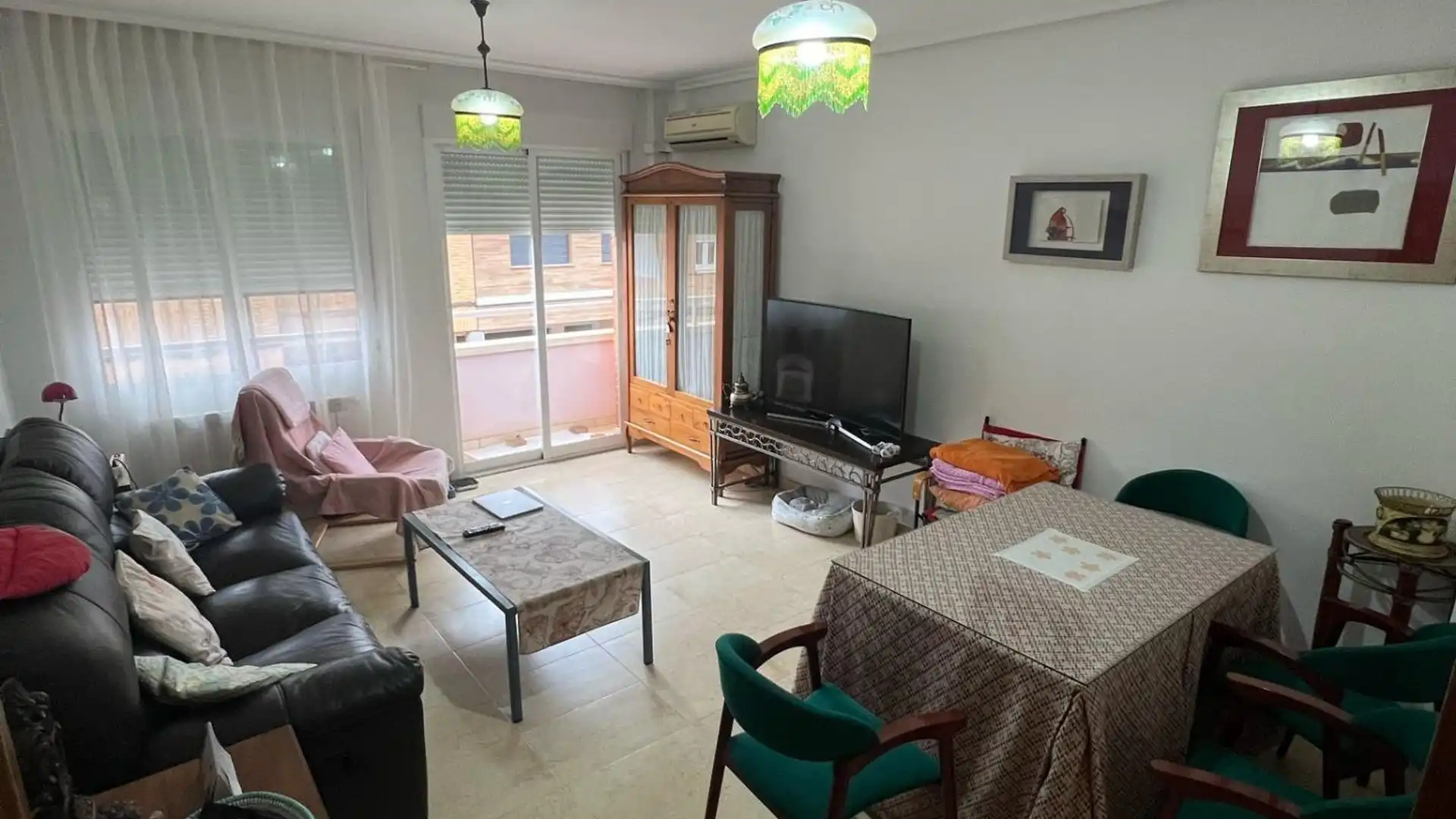 Sala de estar de Piso en venta en Pozo Cañada con Calefacción, Terraza y Amueblado