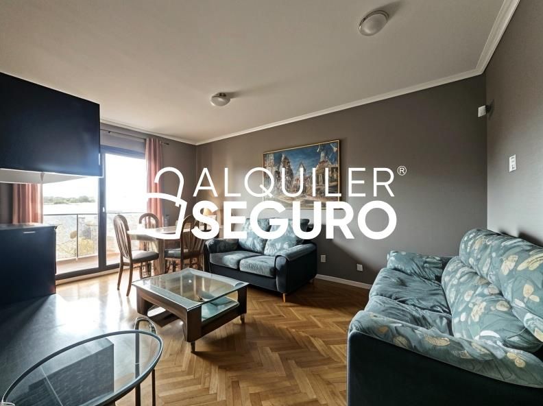 Sala de estar de Piso de alquiler en Collado Villalba con Calefacción, Terraza y Trastero