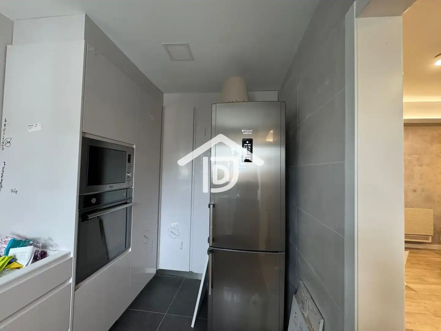 Cocina de Casa adosada en venta en Benimuslem con Aire acondicionado, Terraza y Trastero