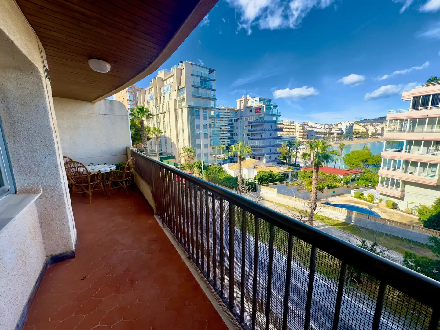 Vista exterior de Apartamento en venta en Calpe / Calp con Amueblado