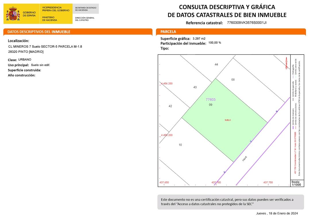Industrial land for sale in Zona industrial
