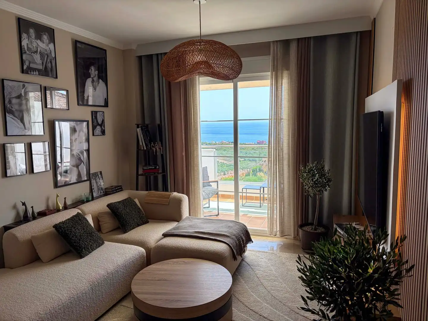 Living room of Attic for sale in Manilva  with Air Conditioner, Terrace and Storage room