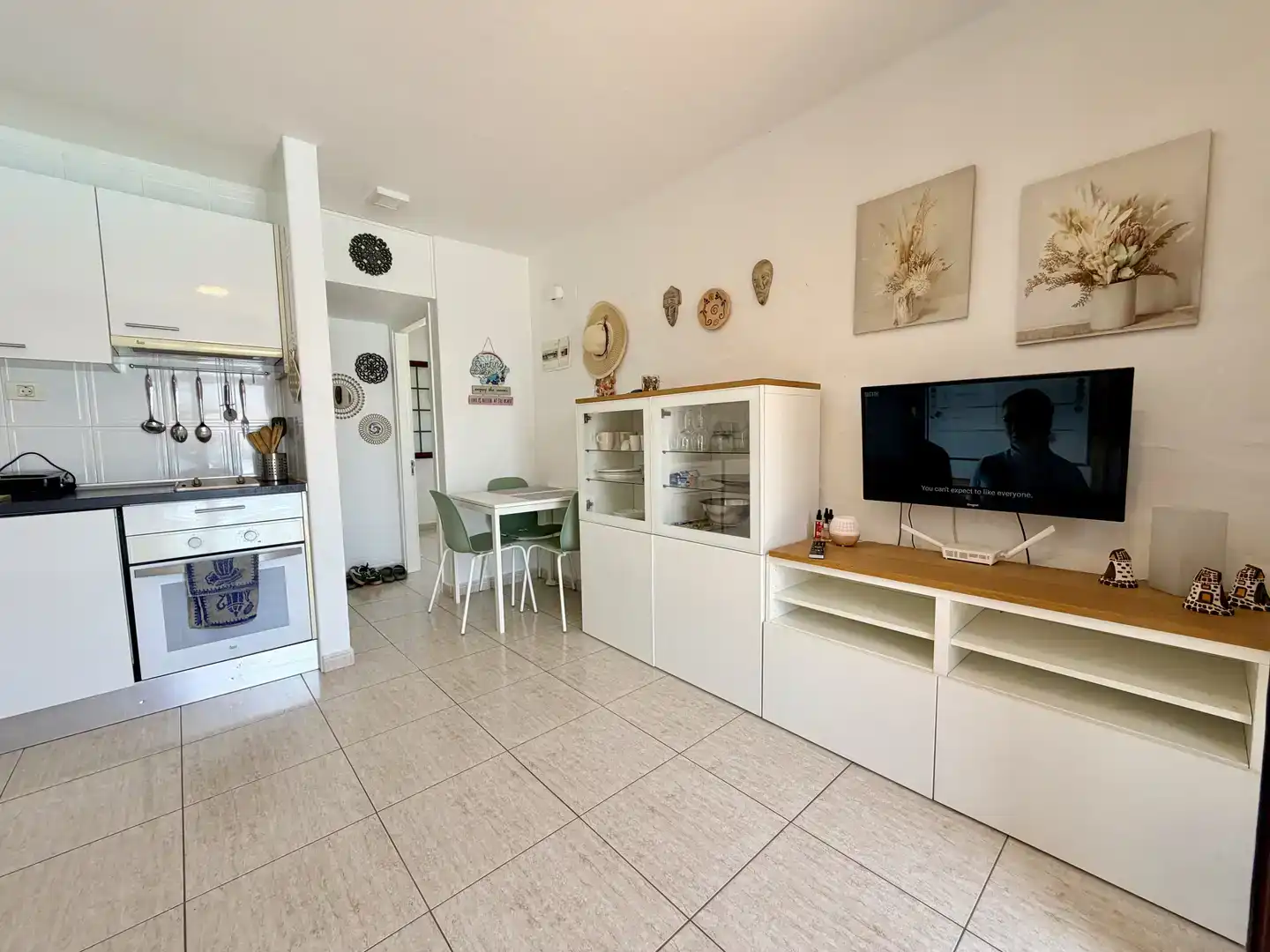 Sala d'estar de Apartament en venda en Antigua amb Piscina