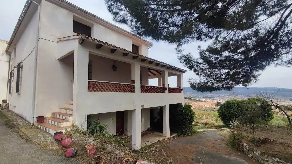 Vista exterior de Casa o chalet en venta en Ibi con Amueblado