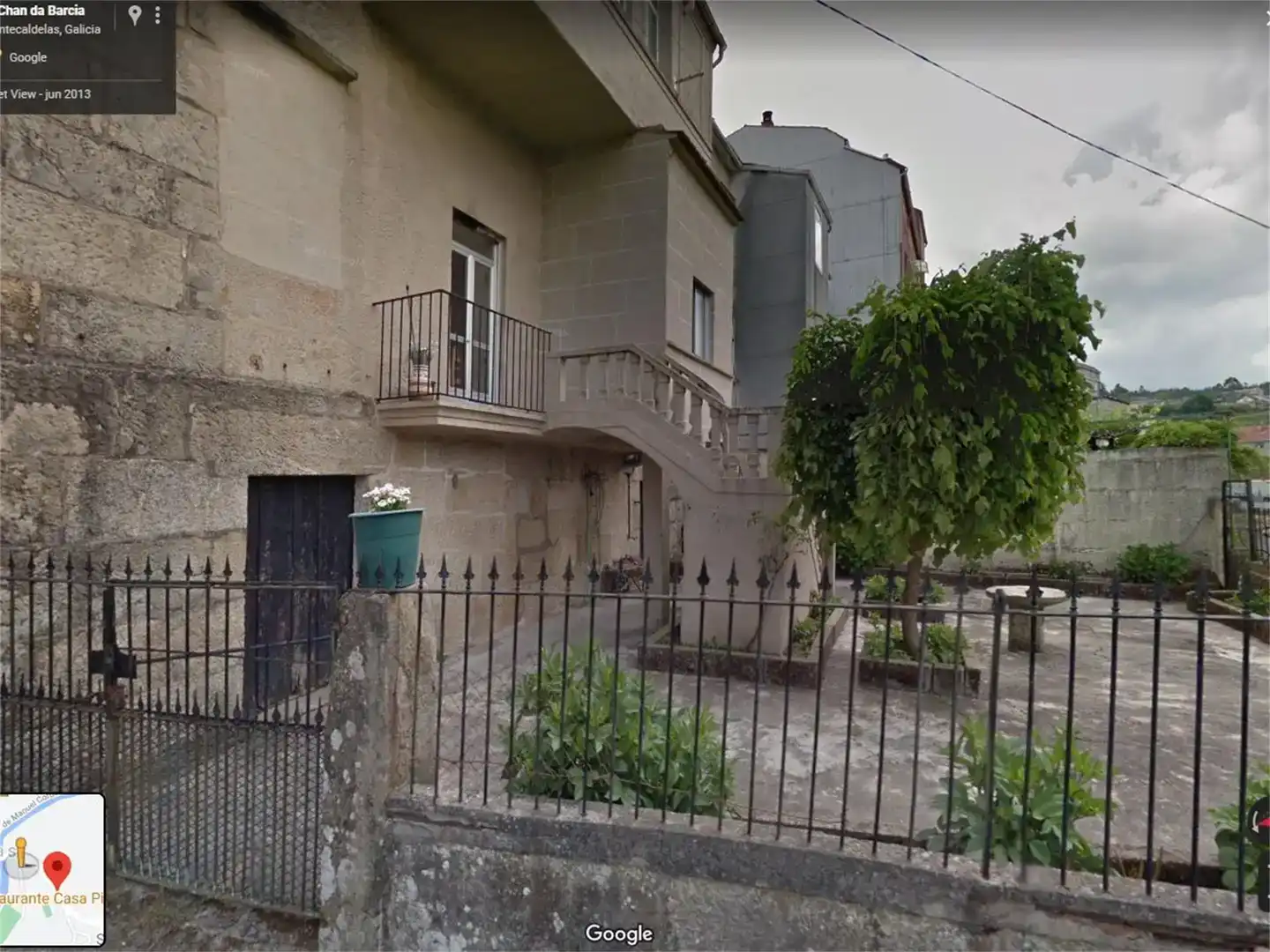 Vista exterior de Casa o chalet en venta en Ponte Caldelas con Balcón