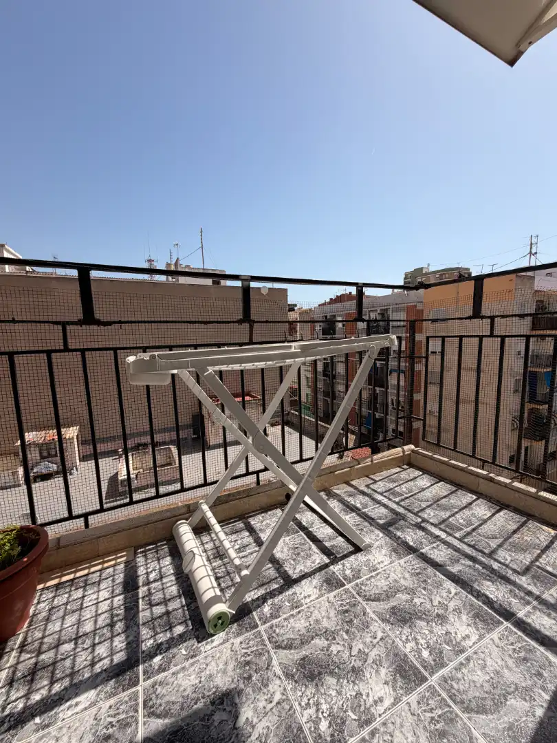 Balcony of Flat for sale in Castellón de la Plana / Castelló de la Plana  with Furnished, Oven and Washing machine