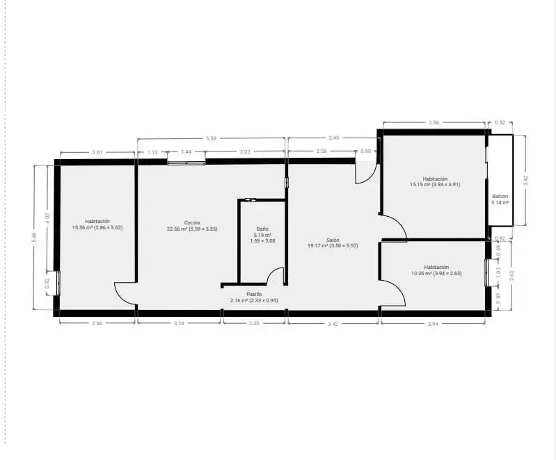 Piso en venta en Elche / Elx con Aire acondicionado, Calefacción y Balcón