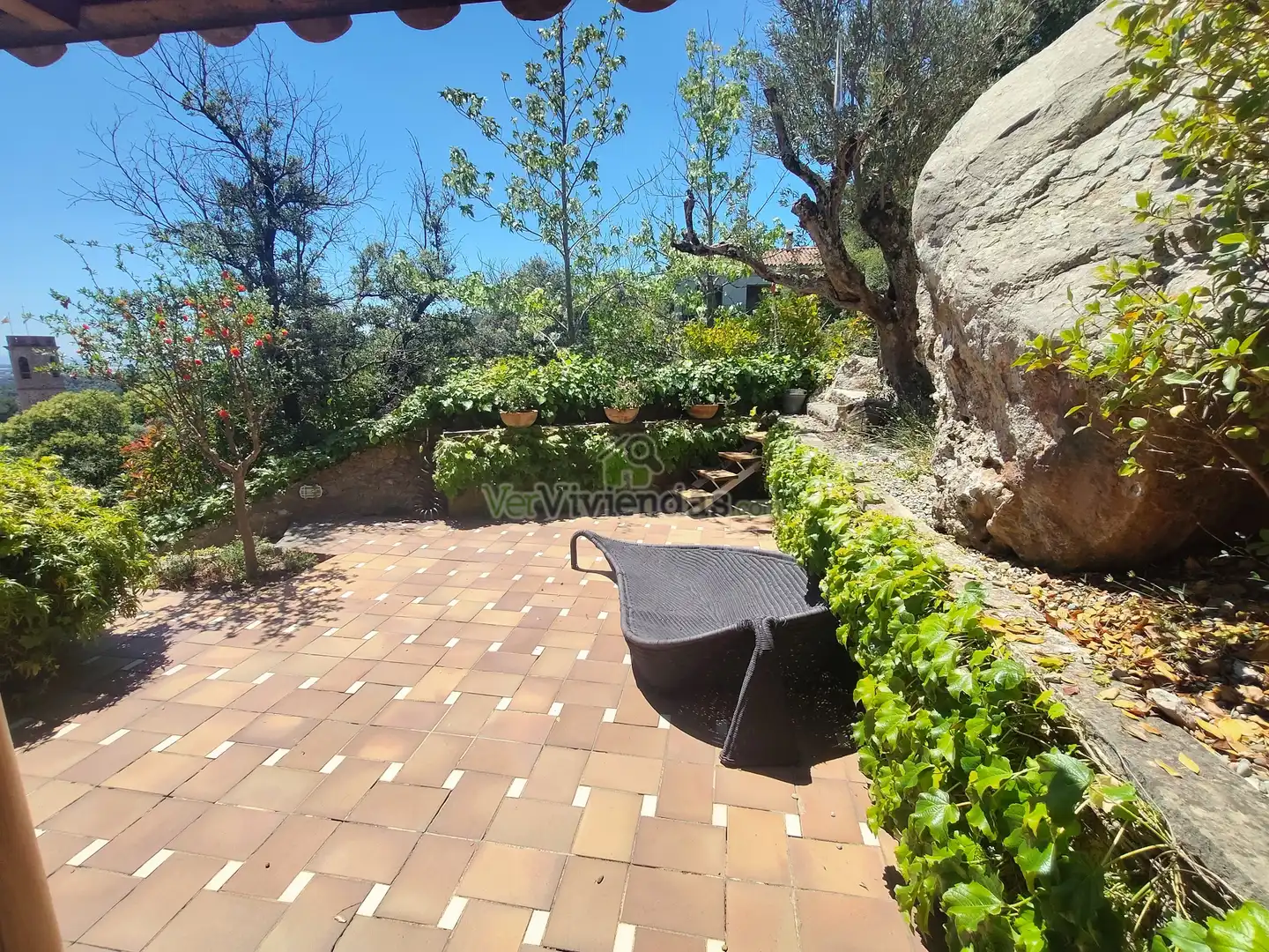 Terrassa de Casa o xalet en venda en Castellar del Vallès amb Calefacció, Jardí privat i Parquet