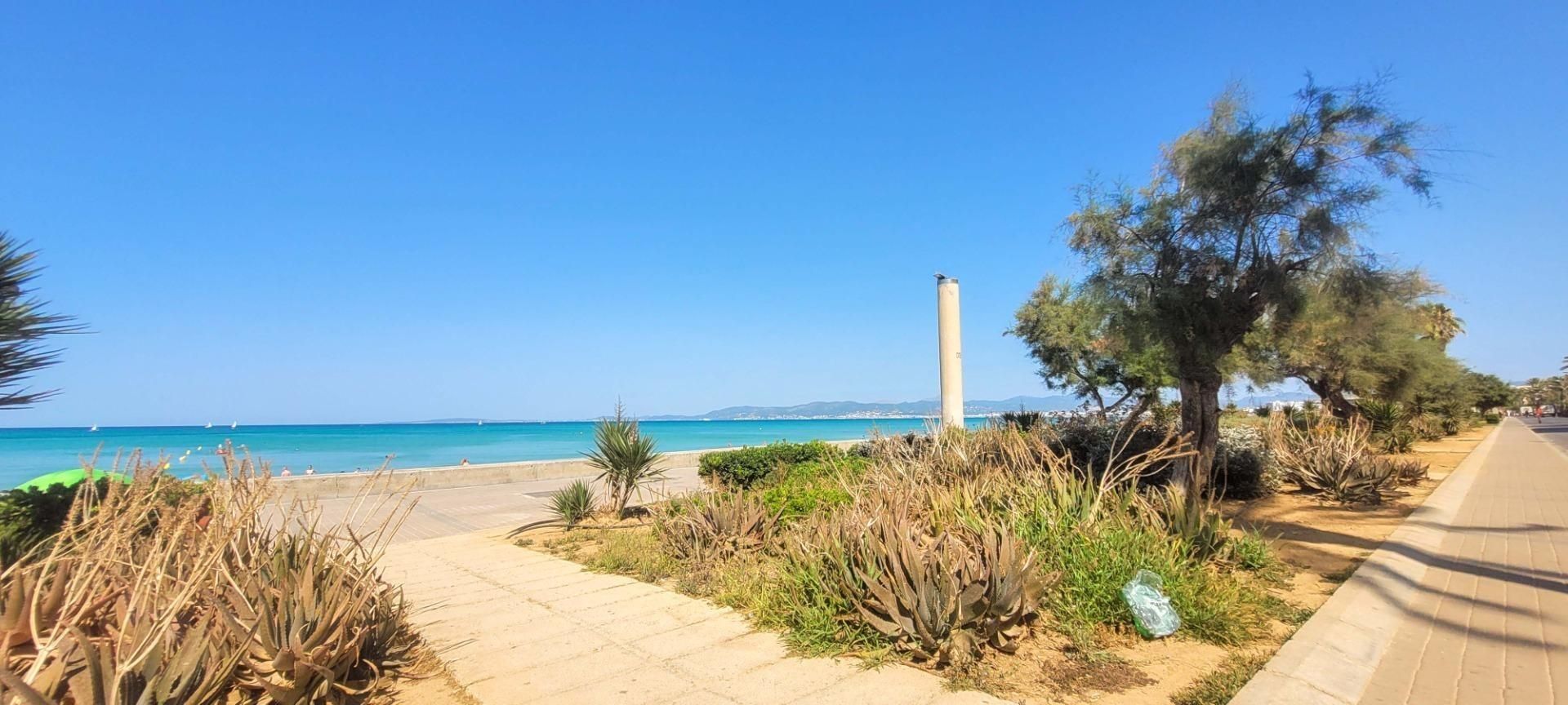 Vista exterior de Pis en venda en  Palma de Mallorca amb Aire condicionat, Terrassa i Balcó