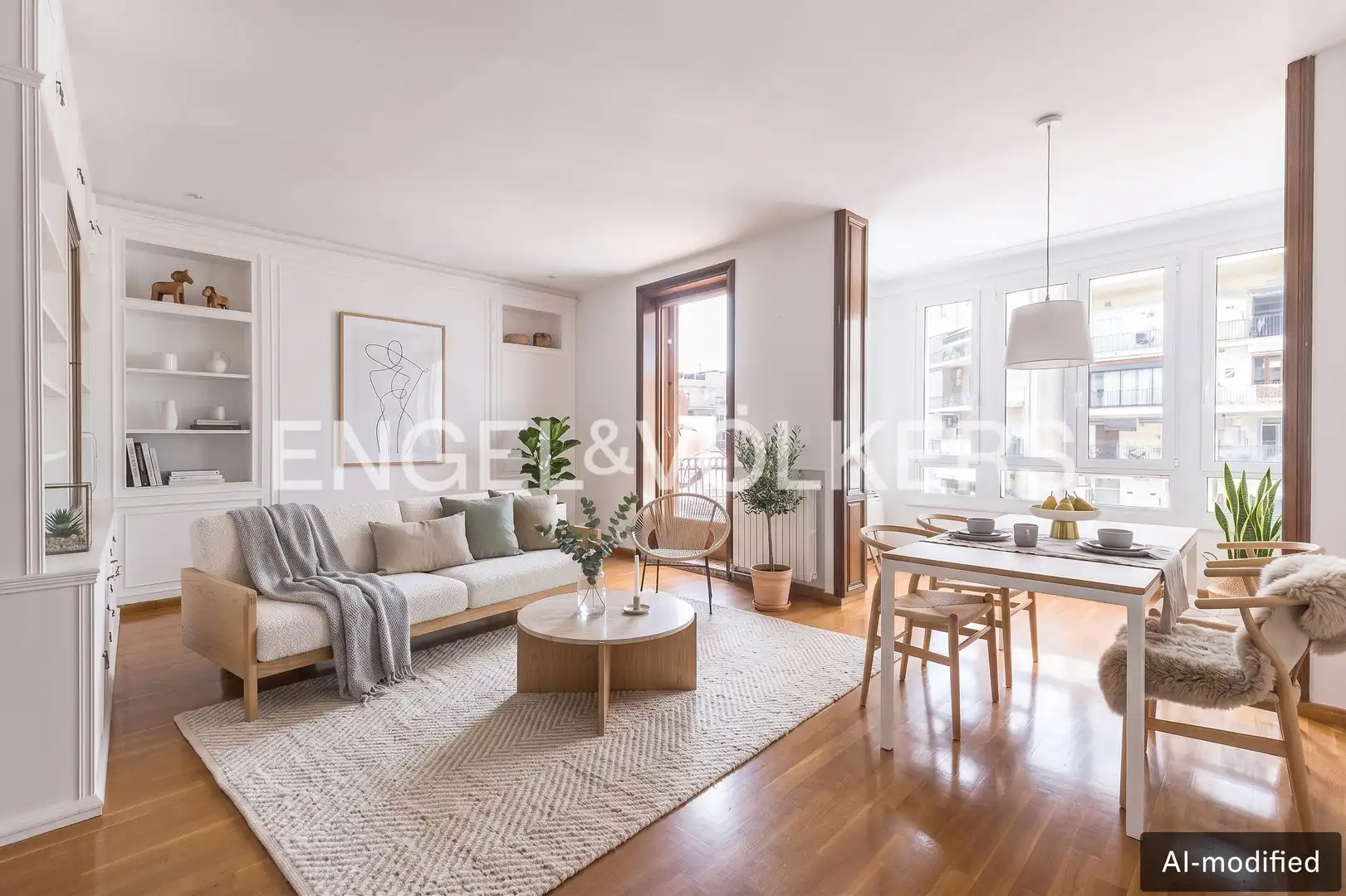 Sala d'estar de Pis en venda en Eixample