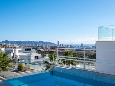Villa con balcone in vendita a Finestrat Pueblo