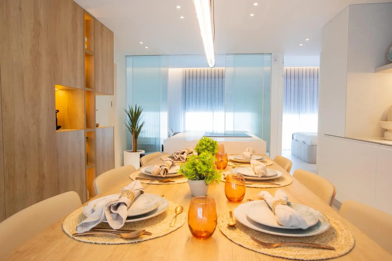 Esszimmer von Wohnungen zum Verkauf in La Manga del Mar Menor mit Terrasse, Möbliert und Whirlpool