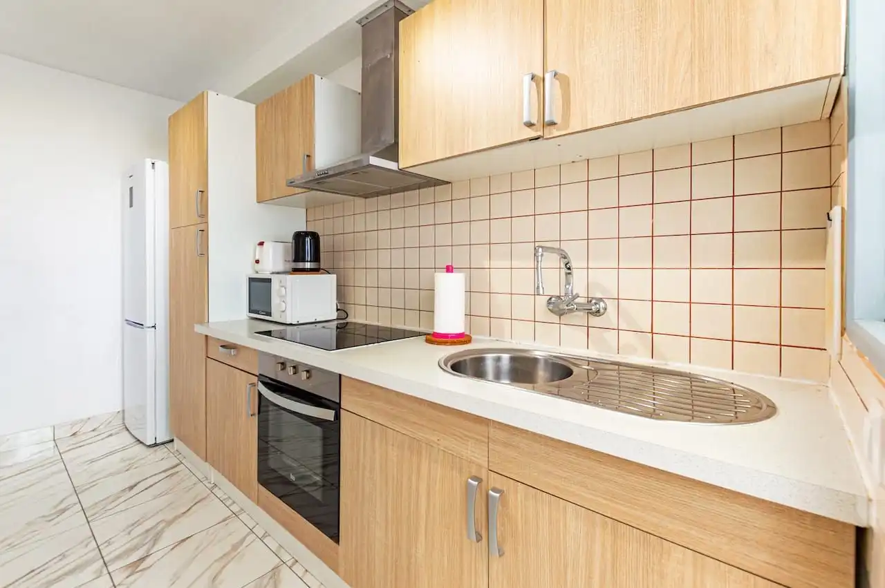 Küche von Maisonette zum Verkauf in La Oliva mit Terrasse, Abstellraum und Möbliert